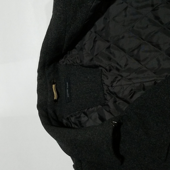 Wool Blend Overcoat. - Picture 4 of 4